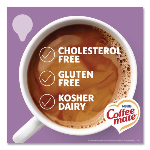 Image of Coffee mate® 12220663 Liquid Coffee Creamer, Italian Sweet Cream, 0.38 oz Mini Cups, 50/Box, 4 Boxes/Carton