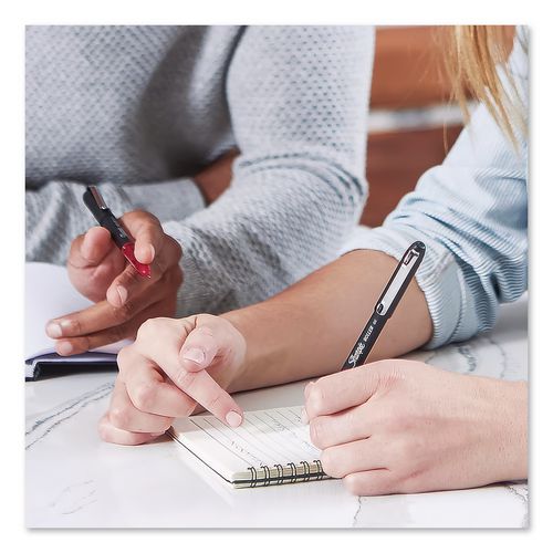 Image of Sharpie® Roller 2093224 Professional Design Rollerball Pen, Stick, Fine 0.5 mm, Assorted Ink and Barrel Colors, 4/Pack