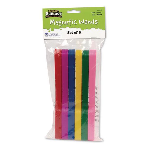 Image of Learning Resources® LER0762 Magnetic Wands, Grades Pre-K to 5, 6 Pieces