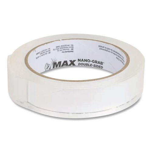 Image of Duck® 287264 MAX Strength Nano-Grab Double-Sided Gel Tape, 0.94" x 5 ft, Clear
