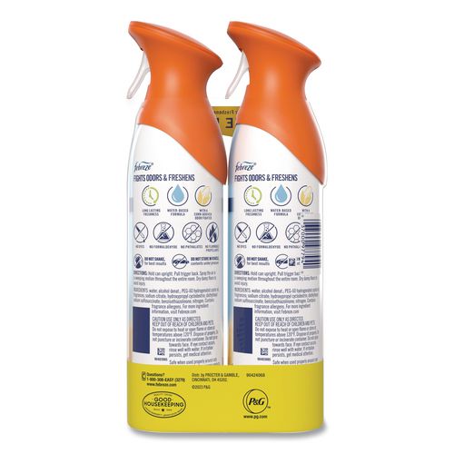 Image of Febreze® 80816818 Air, Hawaiian Aloha, 8.8 Oz Aerosol Spray, 2/pack