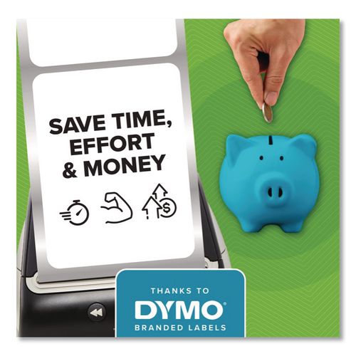 Image of DYMO® 30578 Labelwriter Return Address Labels, 0.75" X 2", White, 400 Labels/roll