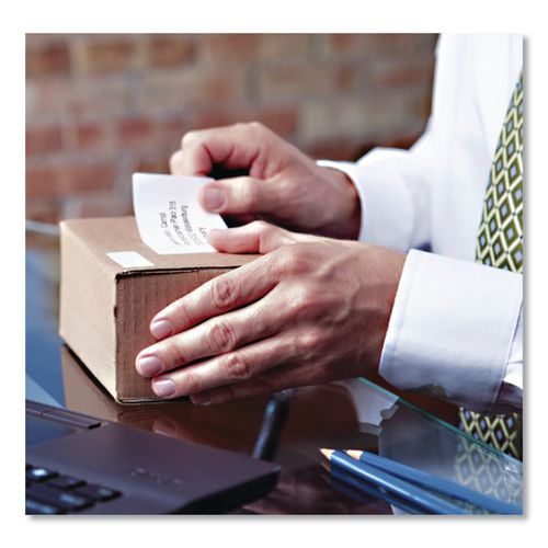 Image of DYMO® 1926208 D1 Standard Labels, 0.5" x 23 ft, Black Print on White Tape, 2/Pack