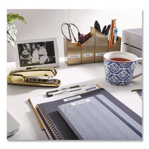 Image of DYMO® 2050826 LetraTag Paper Label Tape Cassettes, 0.5" x 13 ft, White, 6/Box