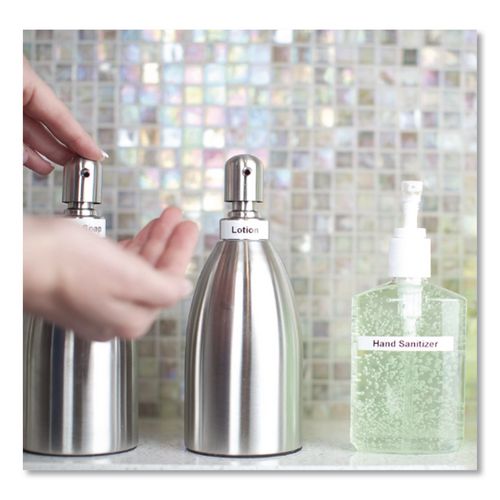 Image of DYMO® 2050826 LetraTag Paper Label Tape Cassettes, 0.5" x 13 ft, White, 6/Box