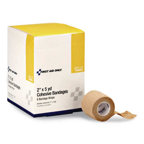 Image of First Aid Only 5-910/J611-LF Bandage Wrap You Can Tear, 2" X 15 Ft, 8/box