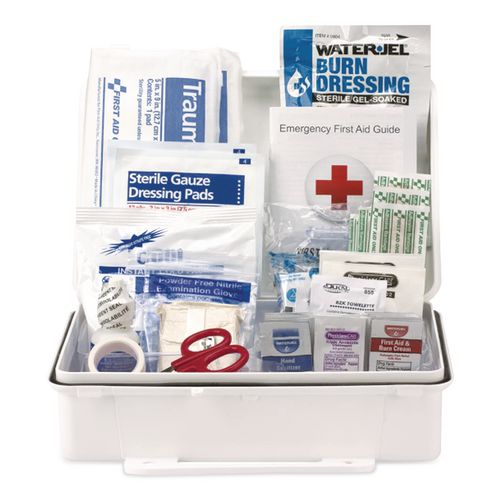 Image of First Aid Only ANSI 2021 First Aid Kit for 25 People, 94 Pieces, Plastic Case