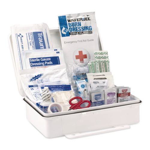 Image of First Aid Only ANSI 2021 First Aid Kit for 25 People, 94 Pieces, Plastic Case