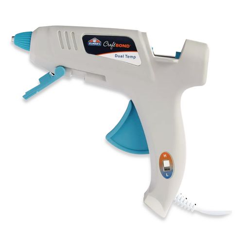 Image of Elmer's® E6050 CraftBond Glue Gun, 40 W, Blue/Gray