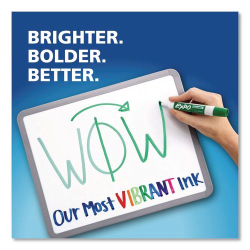 Image of EXPO® 1871131A Low-Odor Dry-Erase Marker, Extra-Fine Bullet Tip, Black