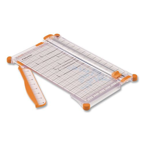 Image of Fiskars® 1071219 Surecut Deluxe Paper Trimmer, 10 Sheets, 12" Cut Length, Plastic Base, 9 X 15