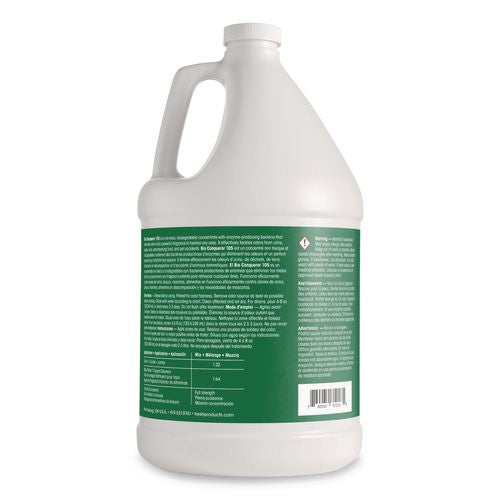 Image of Fresh Products 105G-F-000I004M-02 Bio Conqueror 105 Enzymatic Odor Counteractant Concentrate, Cucumber Melon, 1 Gal Bottle, 4/carton