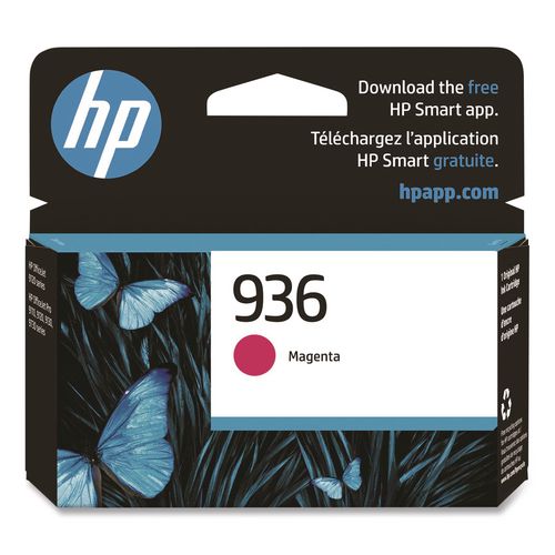 Image of HP 4S6V0LN HP 936, (4S6V0LN) Magenta Original Ink Cartridge