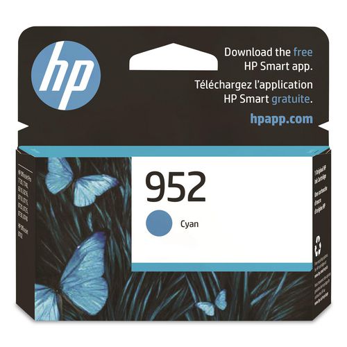 Image of HP L0S49AN#140 HP 952, (l0s49an) Cyan Original Ink Cartridge