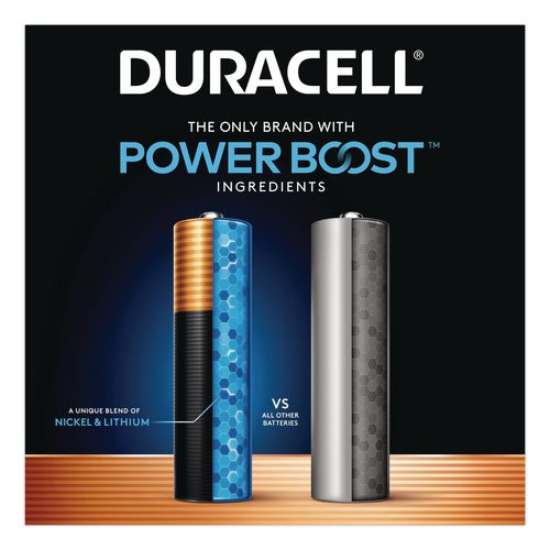 Image of Duracell® MN15P36 Power Boost CopperTop Alkaline AA Batteries, 36/Pack