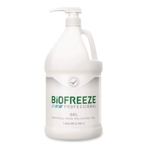 Image of BIOFREEZE® RKT3209984 Professional Pain-Relieving Cold Gel, 1 gal Pump Bottle