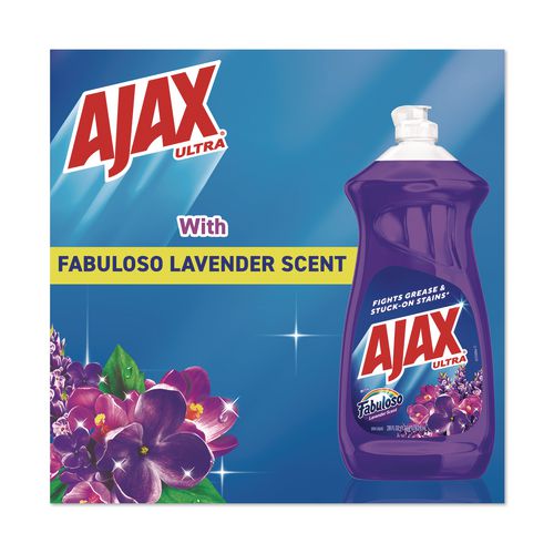 Image of Ajax® 61037540CT Dish Detergent, Fabuloso Scent, 28 oz Bottle, 9/Carton