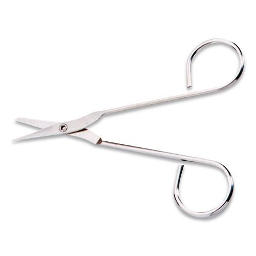 Image of First Aid Only 730018 First Aid Scissors, 4.5" Long, Straight Nickel Handle