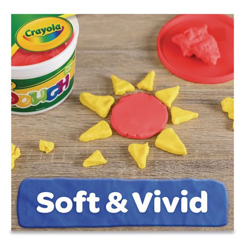 Image of CrayolaÂ® MODELING DOUGH BUCKET, 3 LBS, RED