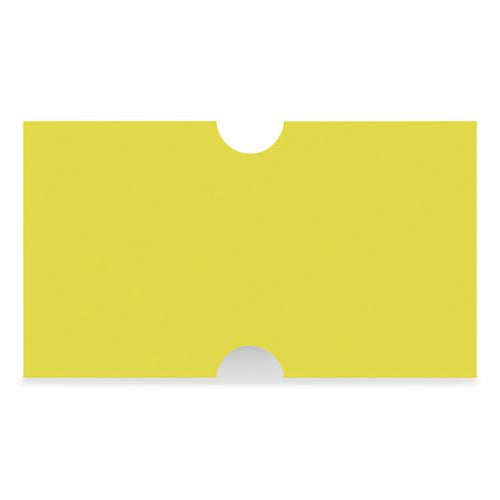 Image of Garvey® 2112-31510 Punch-Hole Lavel, 0.83 x 0.47, Yellow, 1,000/Roll, 8 Rolls/Pack