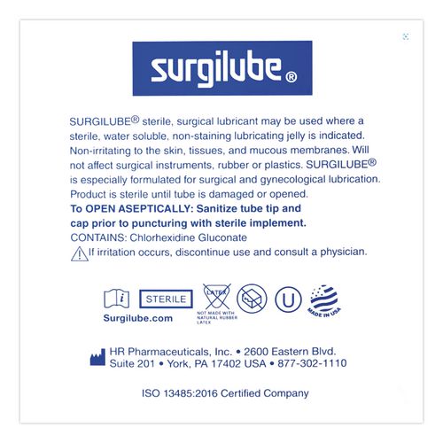 Image of SurgiLube® LUBE102400 Lubricating Jelly, 4.25 oz Tube