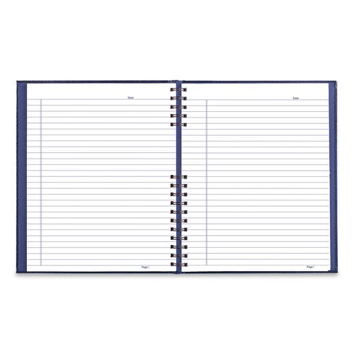 Image of Blueline® A10200.BLU NotePro Notebook, 1-Subject, Wide/Legal Rule, Indigo Blue Cover, (100) 10.75 x 8.5 Sheets