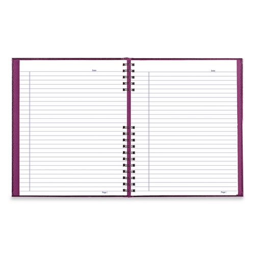Image of Blueline® A10200.RAS NotePro Notebook, 1-Subject, Wide/Legal Rule, Dark Raspberry Cover, (100) 10.75 x 8.5 Sheets
