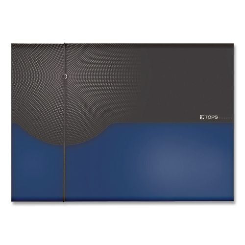 Image of Pendaflex® 67440BLU Seven-Pocket Poly Expanding File, 1" Expansion, 7 Sections, Elastic Cord Closure, 1/6-Cut Tabs, Letter Size, Blue