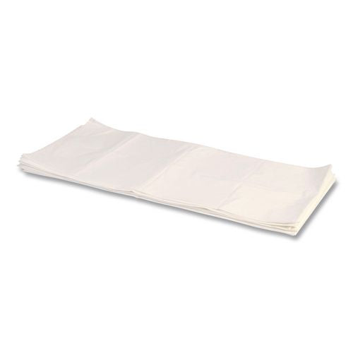 Image of Heritage Z6640LNR01 High-Density Waste Can Liners, 33 gal, 9 mic, 33" x 40", Natural, Roll, 25 Bags/Roll, 20 Rolls/Carton