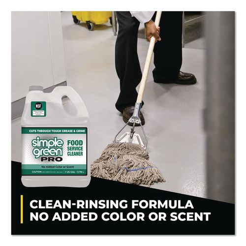 Image of Simple Green® 0610100401128 Pro Food Service Cleaner, 1 gal Bottle, 4/Carton