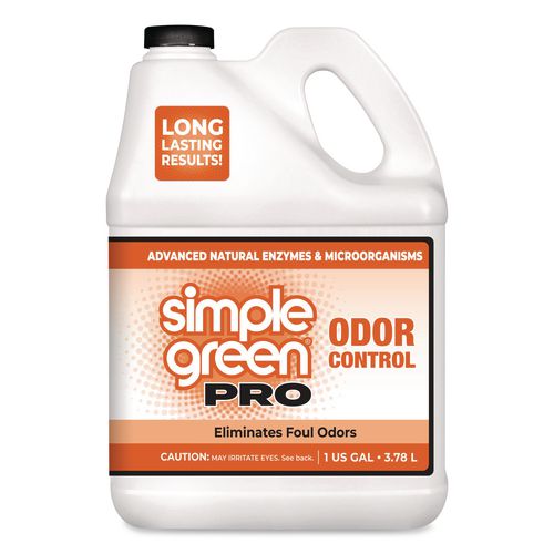 Image of Simple Green® 0710100404128 Pro Odor Control, Lemongrass Eucalyptus, 1 gal Bottle, 4/Carton