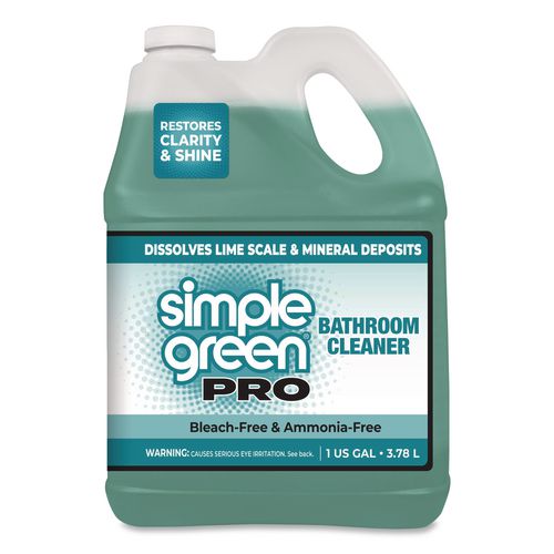 Image of Simple Green® 1710100451128 Pro Bathroom Cleaner, 1 gal Bottle, 4/Carton