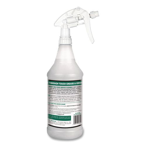 Image of Simple Green® 0610101201032 Pro Food Service Cleaner Ready-To-Use, 32 oz Spray Bottle, 12/Carton
