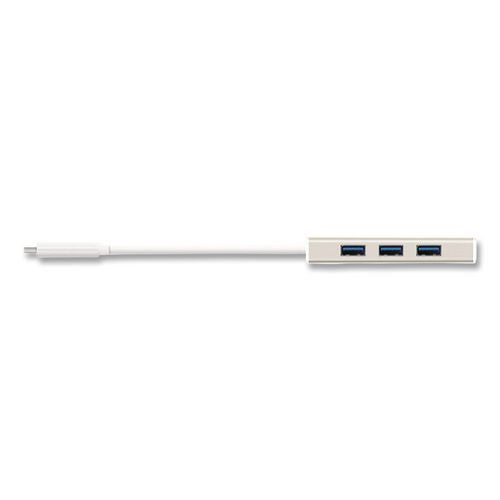 Image of j5create® JCH451 USB-C Hub and 4K HDMI, 3 Ports, Silver