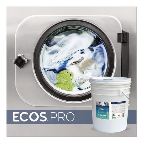 Image of ECOS® PRO PL9764/05 Laundry Detergent Liquid, Free and Clear, 5 gal Pail