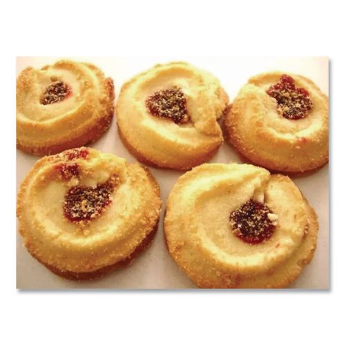 Image of Knott's Berry FarmÂ® Premium Berry Jam Shortbread Cookies, Strawberry, 2 Oz, 36/carton