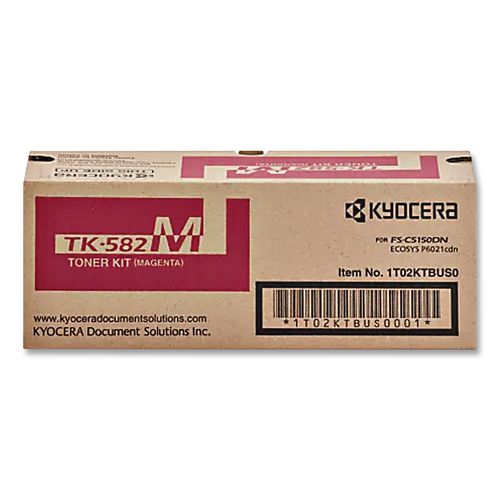 Image of Kyocera KYOTK582M Tk582m High-Yield Toner, 2,800 Page-Yield, Magenta