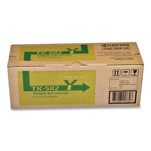 Image of Kyocera KYOTK582Y Tk582y High-Yield Toner, 2,800 Page-Yield, Yellow