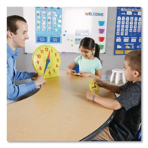 Image of Learning Resources® LER2102 Classroom Clock Kit, Grades K to 2, 25 Pieces