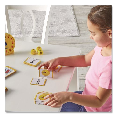 Image of Learning Resources® LER3220 Time Activity Set, 1 to 12 Players, Grades K to 1, 41 Pieces