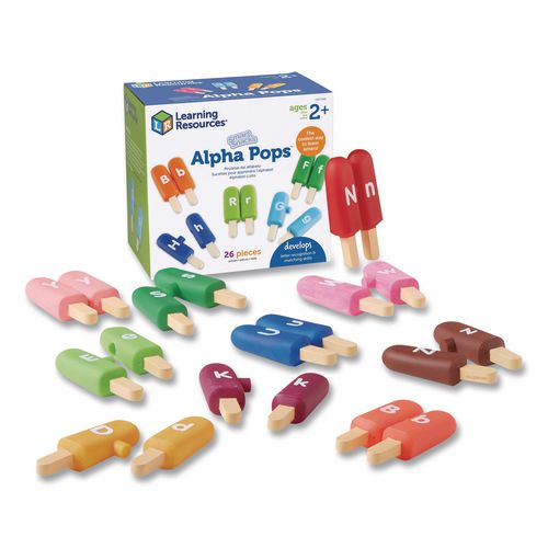 Image of Learning Resources® LER7345 Smart Snacks Alpha Pops, Pre-K, 26 Pieces