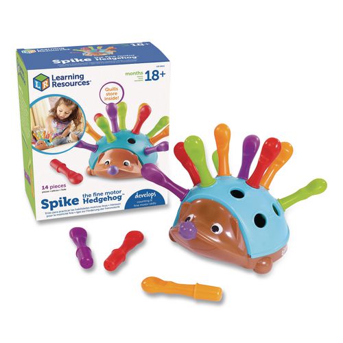 Image of Learning Resources® LER8904 Spike the Fine Motor Hedgehog, Pre-K, 14 Pieces