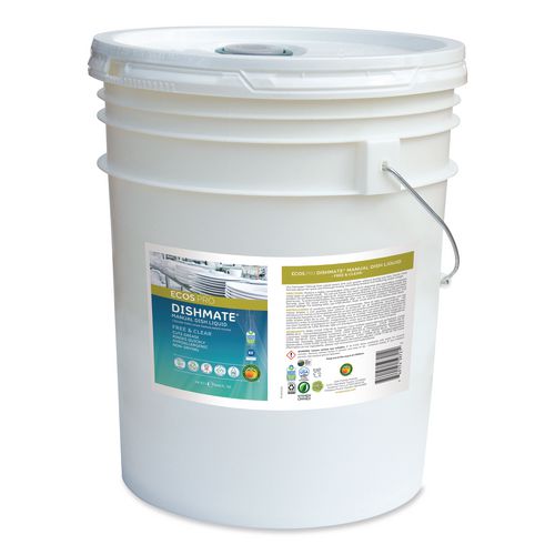 Image of ECOS® PRO PL9721/05 Dishmate Manual Dish Liquid, Free and Clear, 5 gal Pail