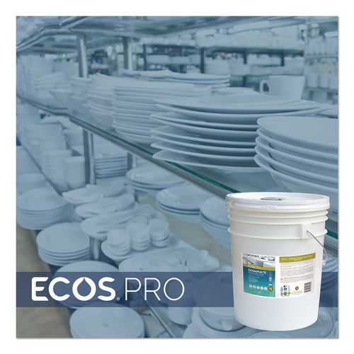 Image of ECOS® PRO PL9721/05 Dishmate Manual Dish Liquid, Free and Clear, 5 gal Pail