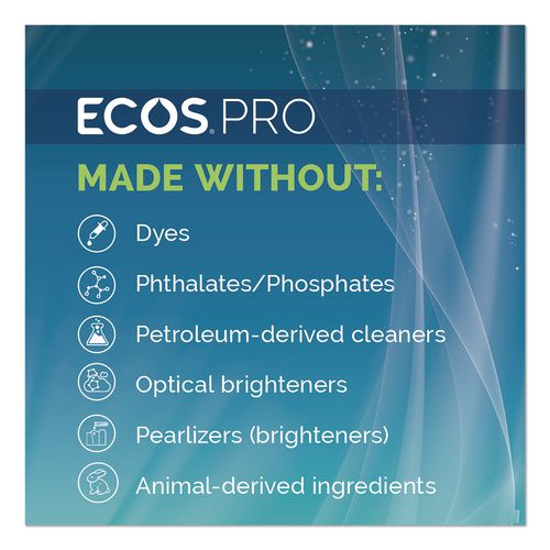 Image of ECOS® PRO PL9440/05 Wave Commercial Automatic Dishwasher Detergent, Free and Clear, 5 gal Pail