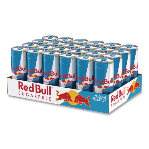 Image of Red Bull® RBD122114 Energy Drink, Sugar-Free, 8.4 Oz Can, 24/carton