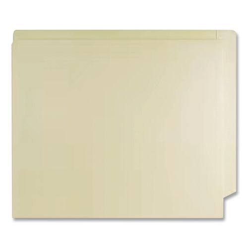 Image of Medical Arts Press® 52383 Economy End Tab File Folder, Straight Tabs, Letter Size, 0.75" Expansion, Manila, 100/Box