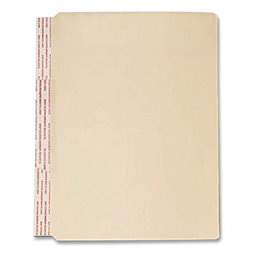 Image of Medical Arts Press® 31400 Standard Side-Flap Classification Folder Dividers, Fasteners, Letter Size, Manila, 100/Box