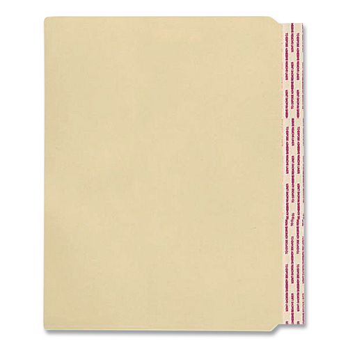 Image of Medical Arts Press® 31400 Standard Side-Flap Classification Folder Dividers, Fasteners, Letter Size, Manila, 100/Box