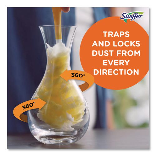 Image of Swiffer® 82074KT Heavy Duty Dusters With Extendable Handle, 14" To 3 Ft Handle, 1 Handle And 3 Dusters/kit